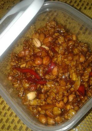 Foto resep Kering tempe kacang