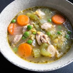 A picture of Chicken & Lentil Soup.
