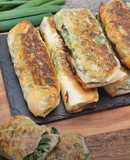 Rollitos de Primavera con Cebolleta Verde