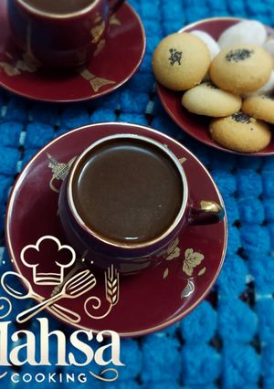 عکسی از دستور قهوه تُرک دارچینی