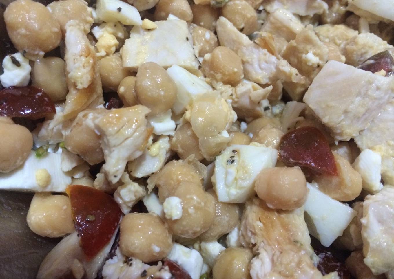 Ensalada de garbanzos