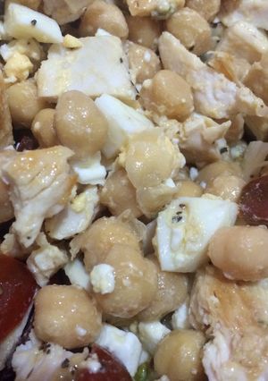 Foto principal de Ensalada de garbanzos