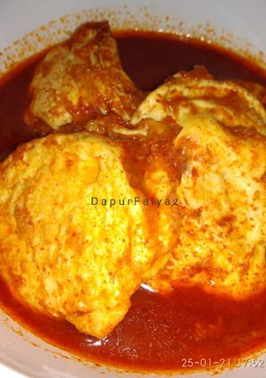 Foto resep Telur Ceplok Balado Simple