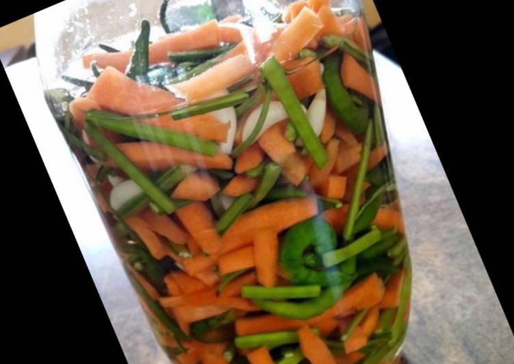 Simple Way to Prepare Quick Whosayna’s Pickled Veggies/Relish