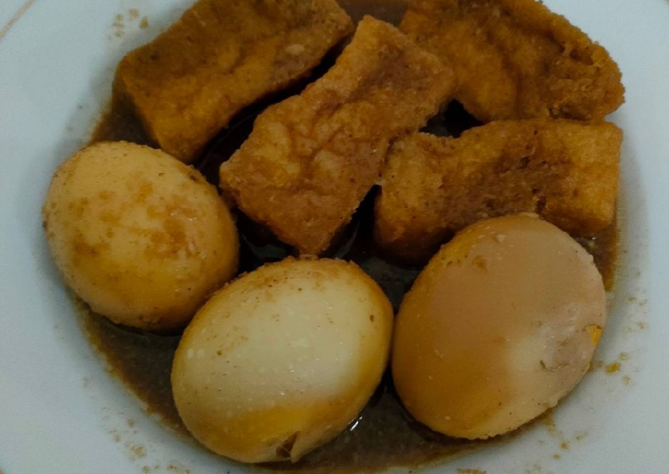 Semur Tahu Telur