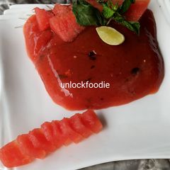 A picture of Watermelon jelly.