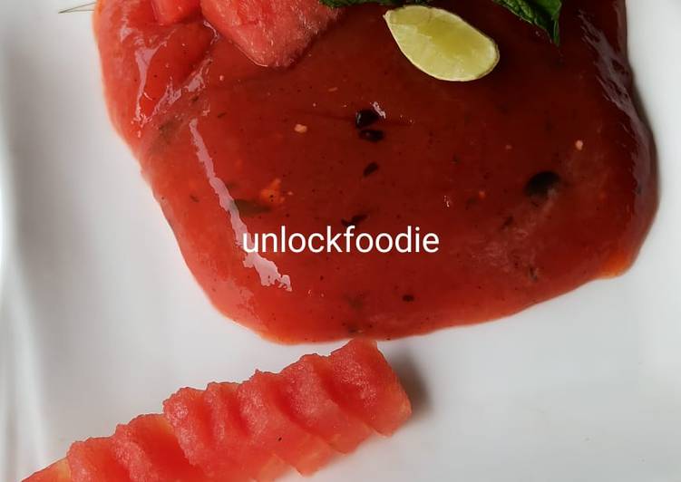 Simple Way to Prepare Quick Watermelon jelly