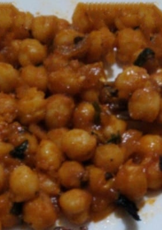 Una foto de Garbanzos con tomate