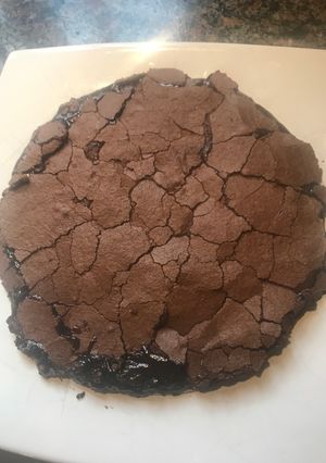 Una foto de Bizcochuelo húmedo tipo brownie