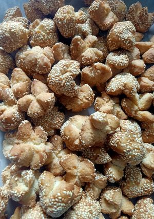 Foto resep Onde-onde mini ketawa