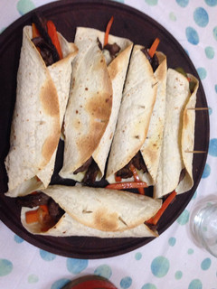 Una foto de Tacos de asado
