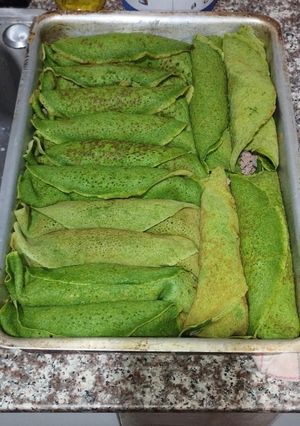 Una foto de Canelones de Carne en Filloas de Acelga