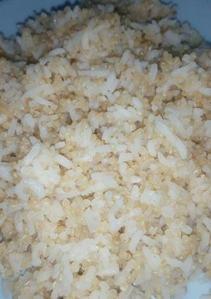 A picture of Quinoa Rice.