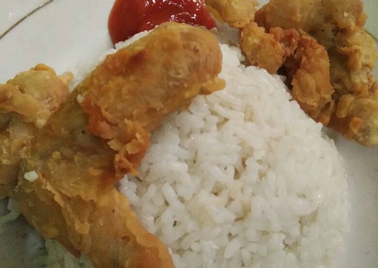 IDE #Resep Ayam kentucky simple 😊 masakan sehari hari