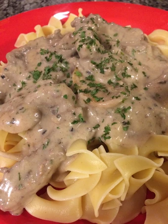 Simple Way Make Recipe Beef Stroganoff that is So Delicious, Delicious}