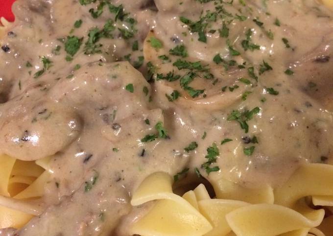 Beef Stroganoff