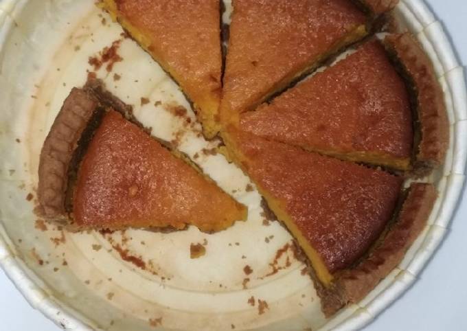 Resep Pumpkin Pie x Cheese Cake
