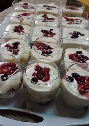 Foto resep Salad buah & ice cream