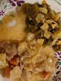 Chicken with Flat Dumplings