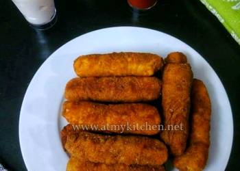 Easiest Way to Cook Appetizing Fish Fingers  Restaurant Style Fish Fingers
