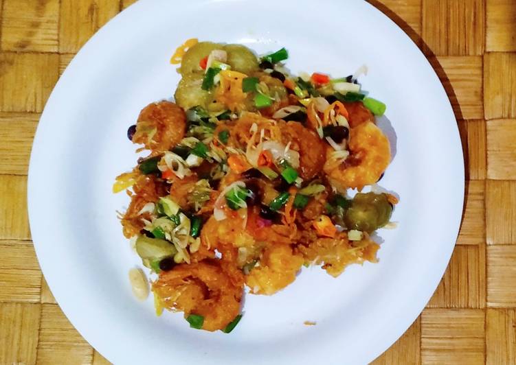 Resep Udang Manis Asam Asin Rame Rasanya, Enak