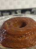 Budín de dulce de leche y dulce de batata
