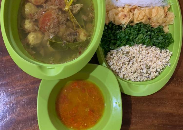 Cara Gampang Membuat ⭐️Soto Daging Sapi⭐️, Sempurna