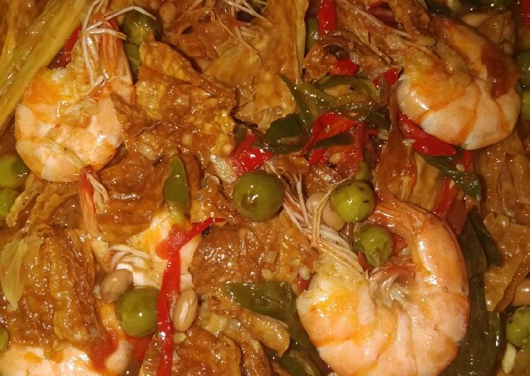 Bagaimana Menyiapkan Taucu Tahu kering &amp; udang Ala Maisyarah😀, Lezat