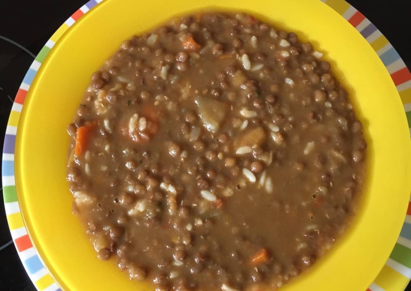 Lentejas con verduras