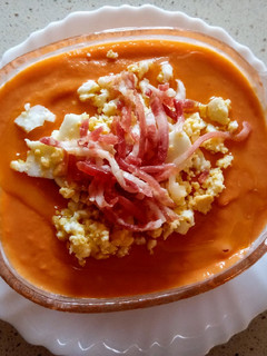 Una foto de Salmorejo en Monsieur Cuisine