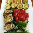 Parrilla da de verduras a las finas hierbas
