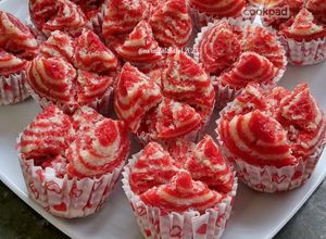 Gambar Apam Mekar Red Velvet
