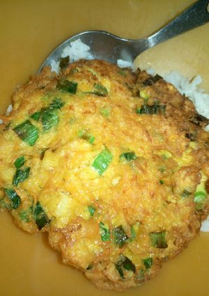 Foto resep Telor dadar fuyunghay / omelet sayur simpel dan murah