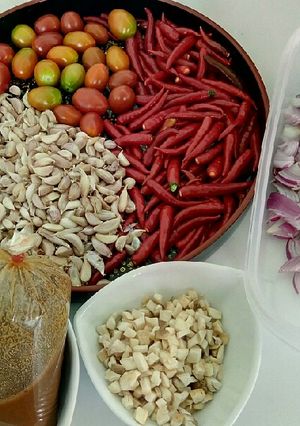 รูปของ แจ่วหมูทอด/ปลานึ่ง