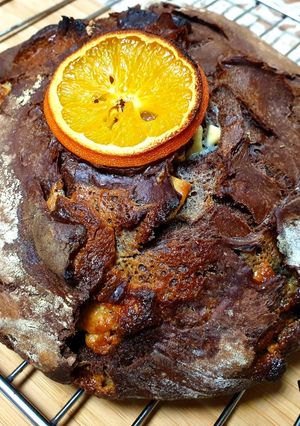 O poză a rețetei Chocolate bread (pâine cu ciocolată).