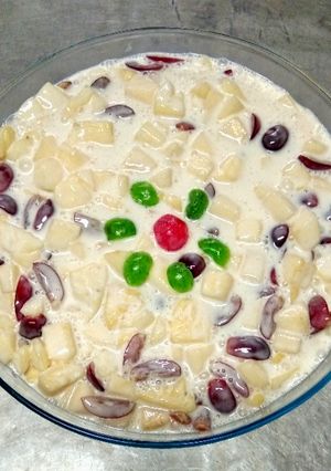 Foto resep Fruit salad simple enak