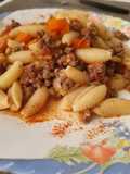 Gnocchetti con salsa bolognesa
