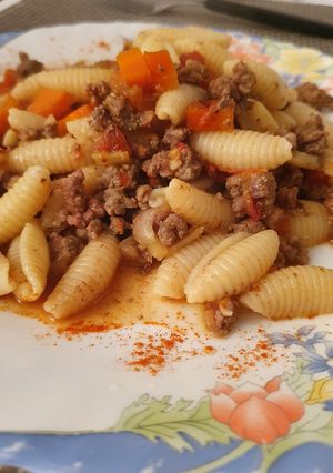 Una foto de Gnocchetti con salsa bolognesa