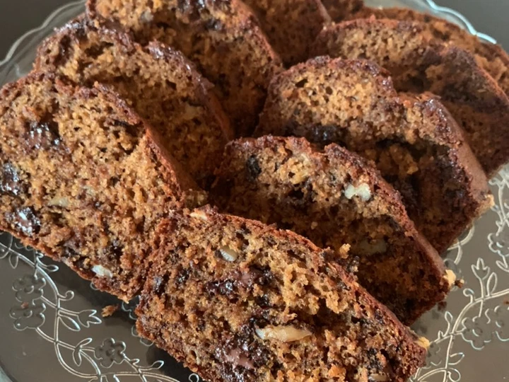 Easy Way Prepare Recipe Banana nut bread with chocolate chips that is Delicious, Delicious}