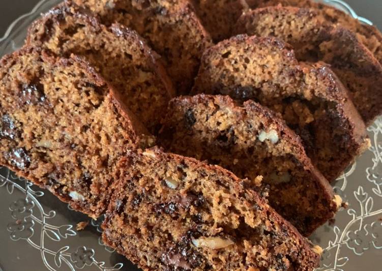 Step-by-Step Guide to Make Speedy Banana nut bread with chocolate chips