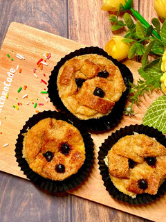 Foto resep Bread Pudding (Roti Gandum)