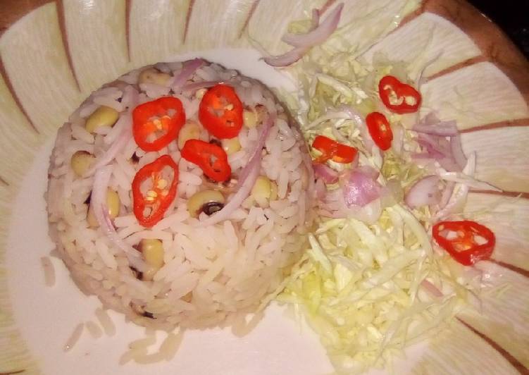 Step-by-Step Guide to Make Award-winning Shinkafa da wake and cabbage