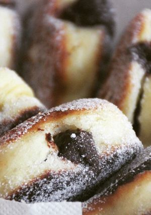 Une photo de Beignet au chocolat