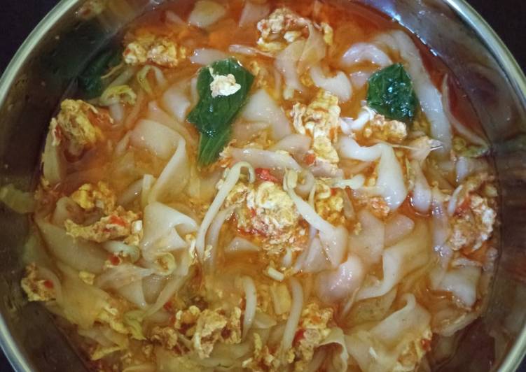 Resep Seblak kwetiaw pedas, Enak