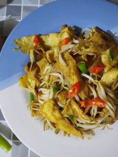 Foto resep Dadar Telur Cah Toge