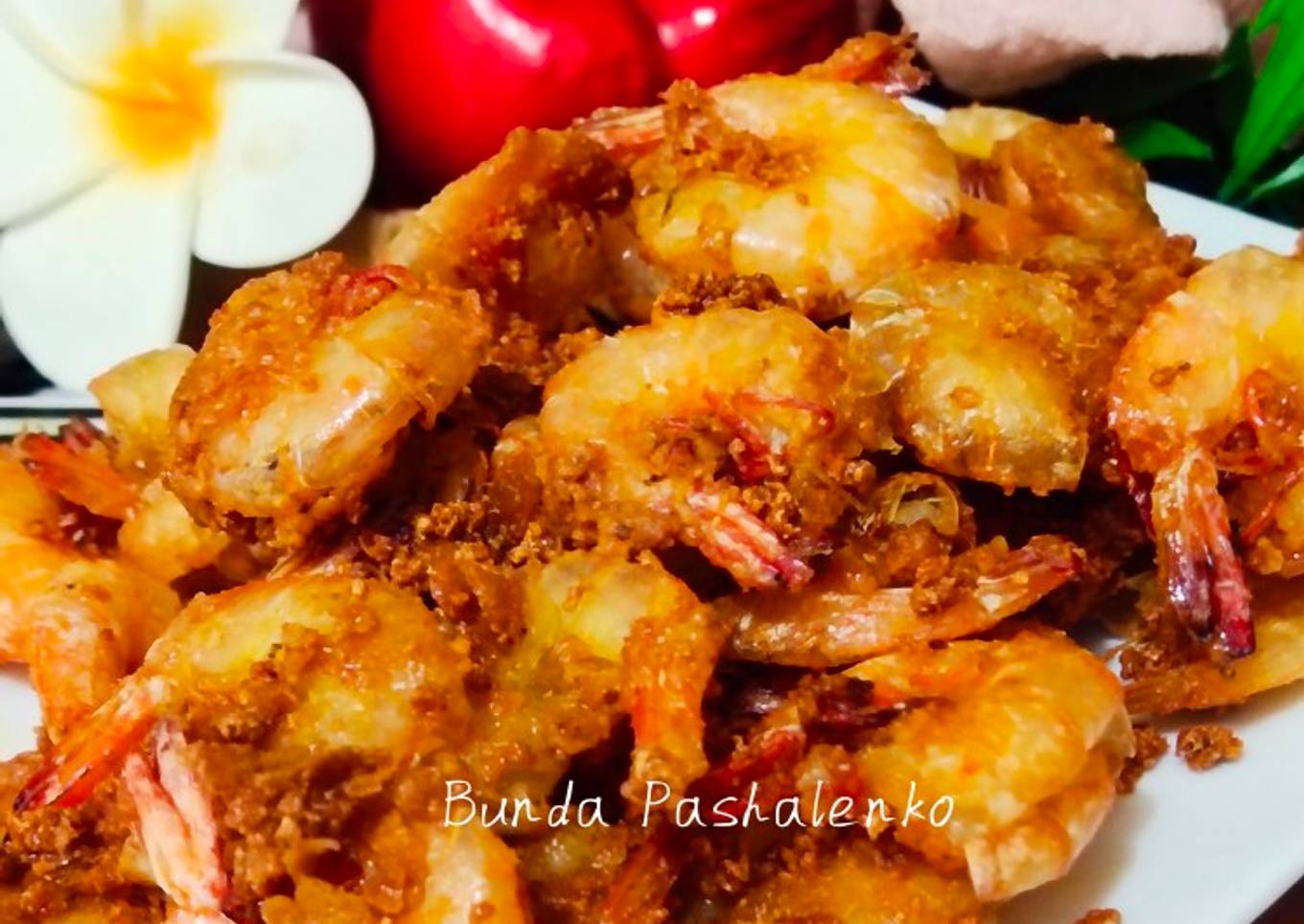 Udang goreng simple