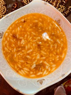 صورة لوصفة شوربة لسان العصفور