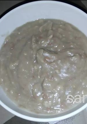 A picture of Kunun gyada.