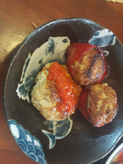 豆腐丸子鑲水果甜椒 的食譜成品照片