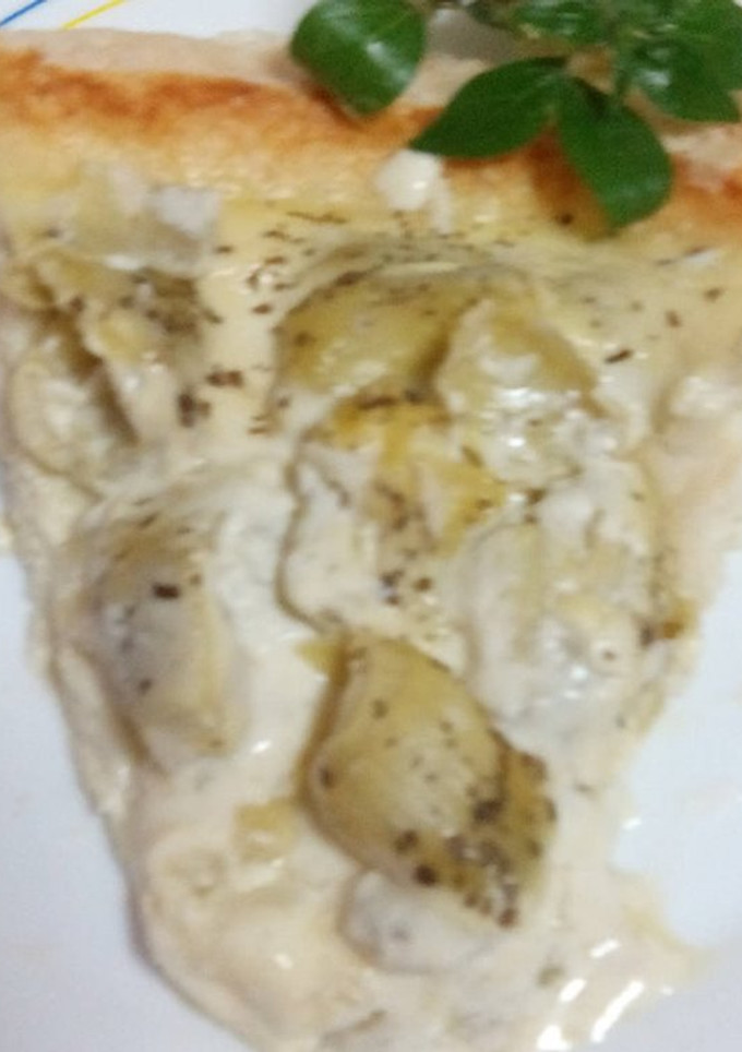 Una foto de Quiche de alcachofas al queso a la pimienta La Antigua